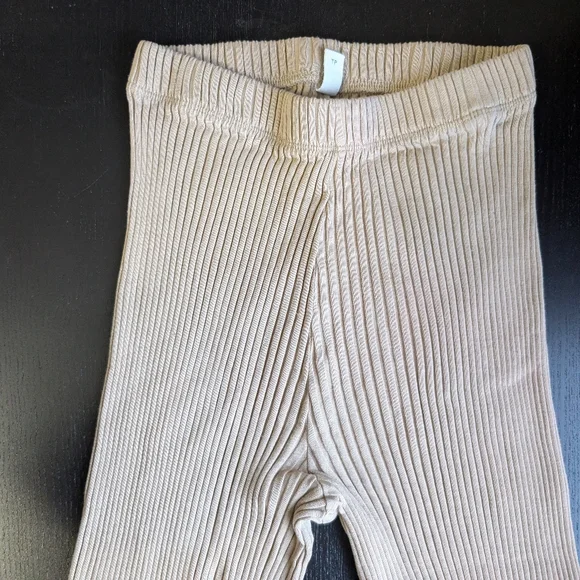 KOTN Ribbed Lounge Pant in Natural - Picture 9 of 11